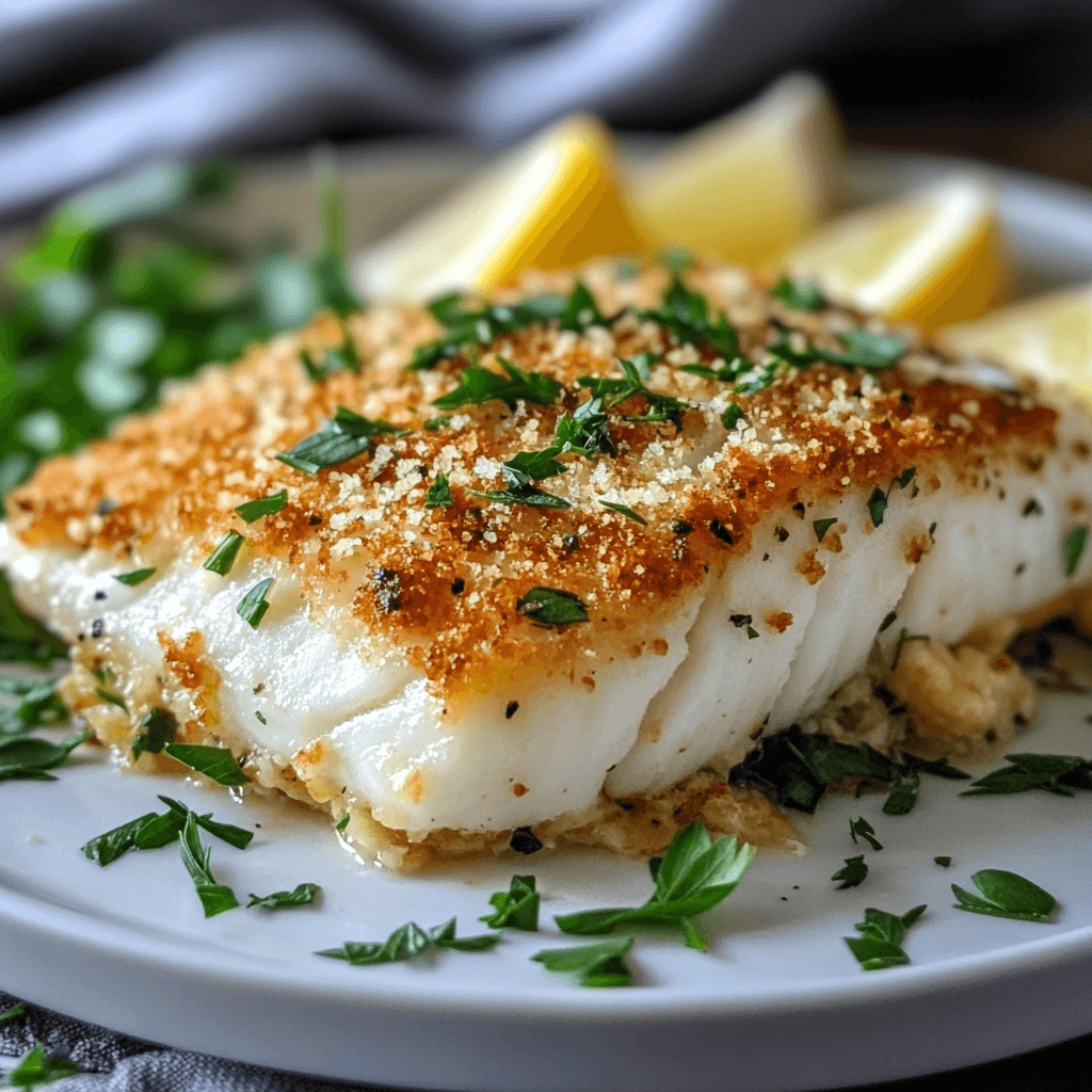 halibut mayo parmesan